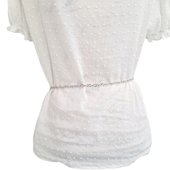 Boho Gold metallic Moon Star Y2K hip waist festival chain dress belt - Picture 8 of 8